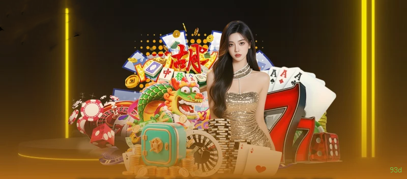 Big win animation on 93d slot Jogo